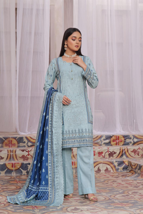 Keysaria D2 Vol 5 Unstitched Embroidered Khaddar 3 Piece