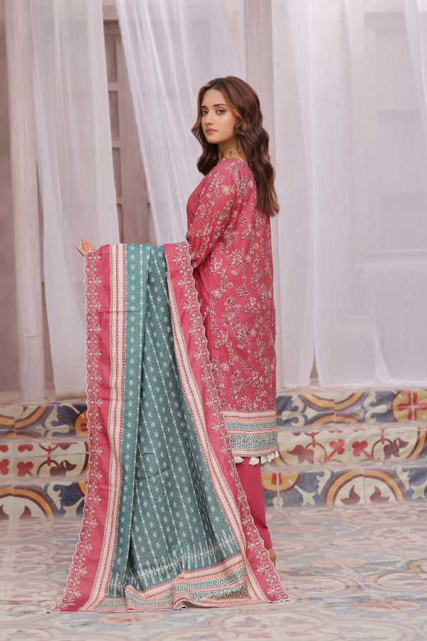 Keysaria D3 Vol 5 Unstitched Embroidered Khaddar 3 Piece