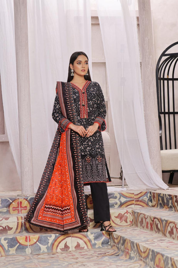 Kaysaria D8 Vol 5 Unstitched Embroidered Khaddar 3 Piece