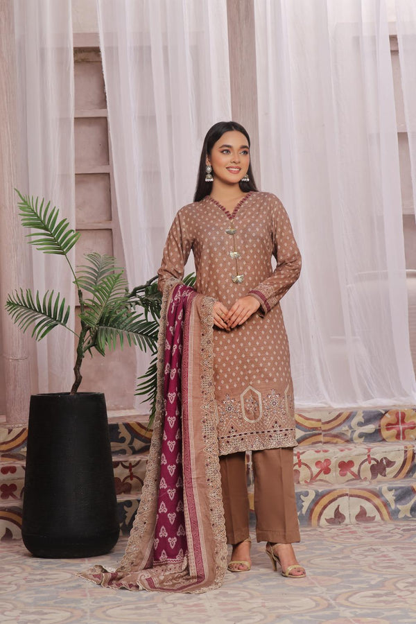 Kaysaria D9 Vol 5 Unstitched Embroidered Khaddar 3 Piece