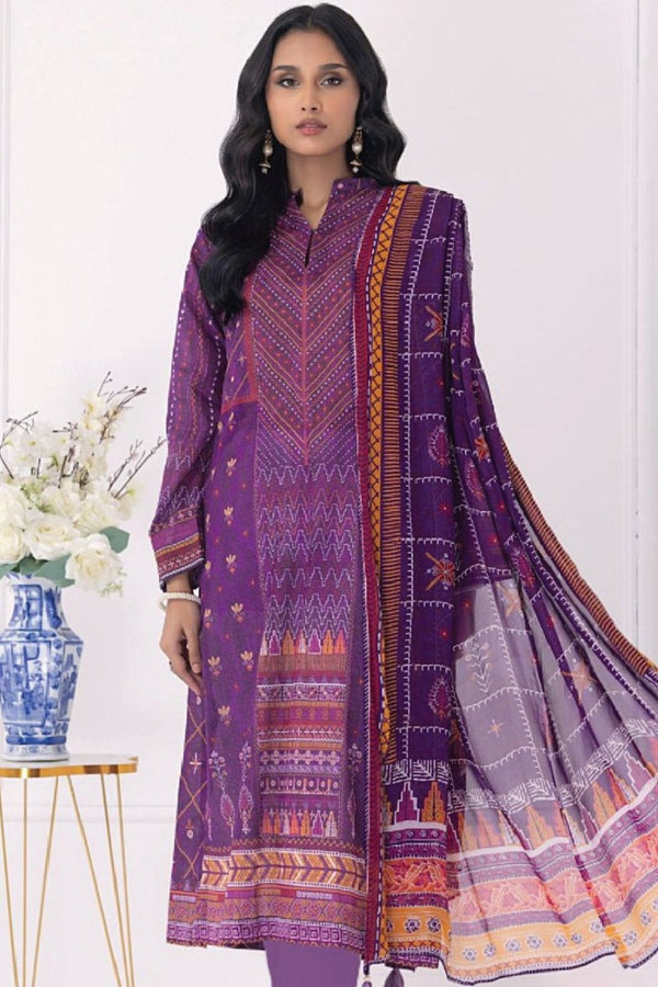 Meerab D2 Vol 9 Unstitched Printed Lawn 3 Piece