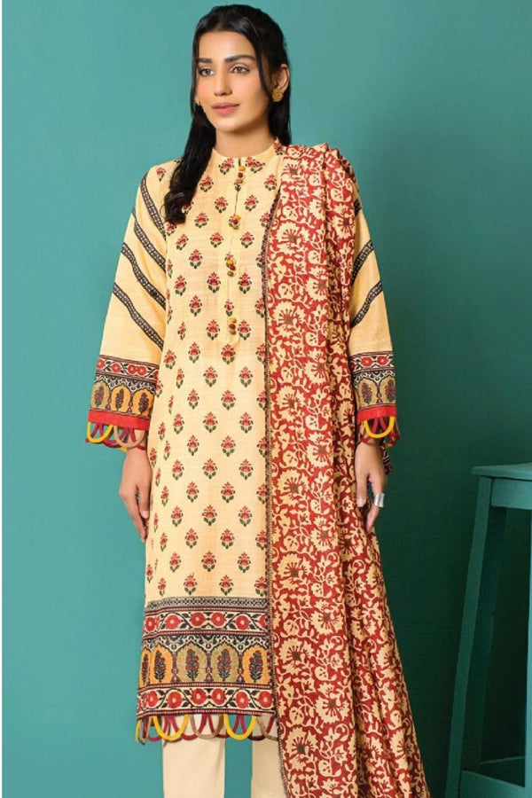 Meerab D3 Vol 9 Unstitched Printed Lawn 3 Piece