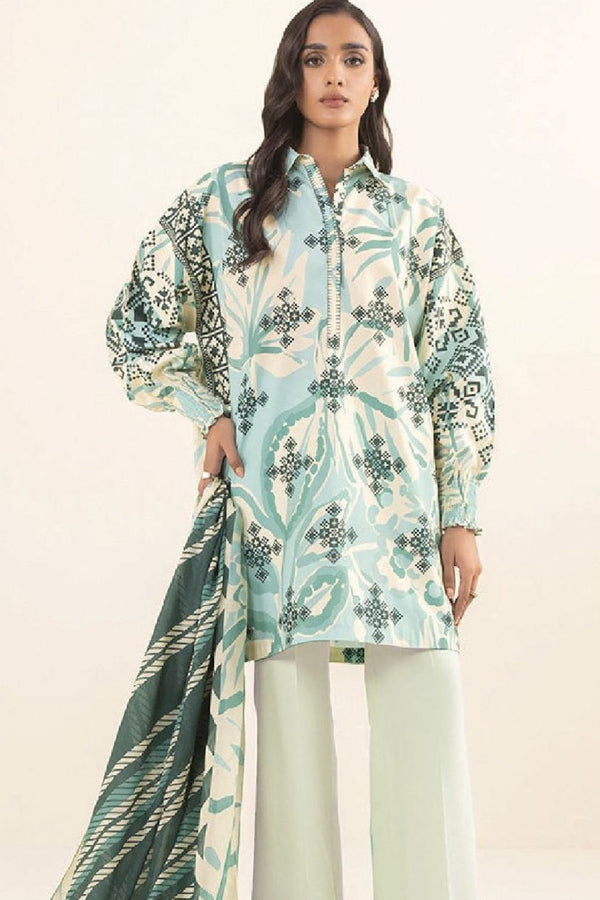 Ayesha Noor D7 Vol 8 Unstitched Printed Lawn 3 Piece