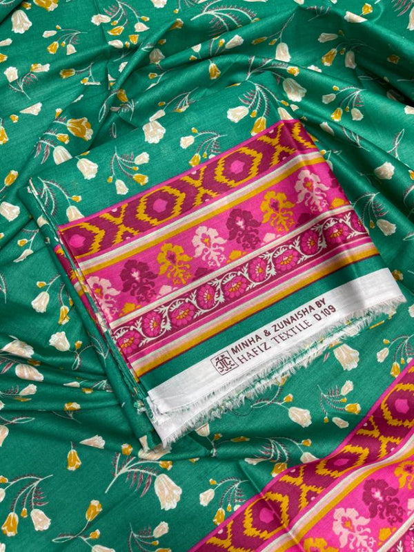 D30 Unstitched Printed Lawn 2 Piece