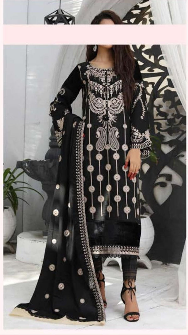 Nazam Jacquard Embroidered Winter D-06